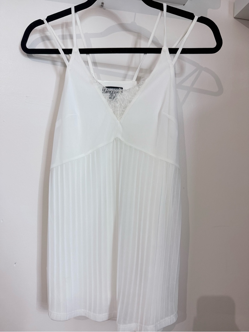 Express white blouse in size xs
